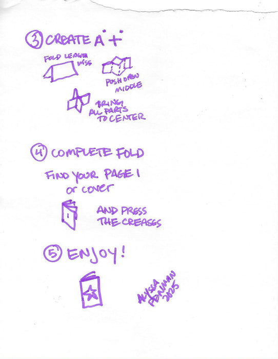 how to fold a zine-2