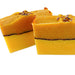 tumeric, carrot and honey soap bar
