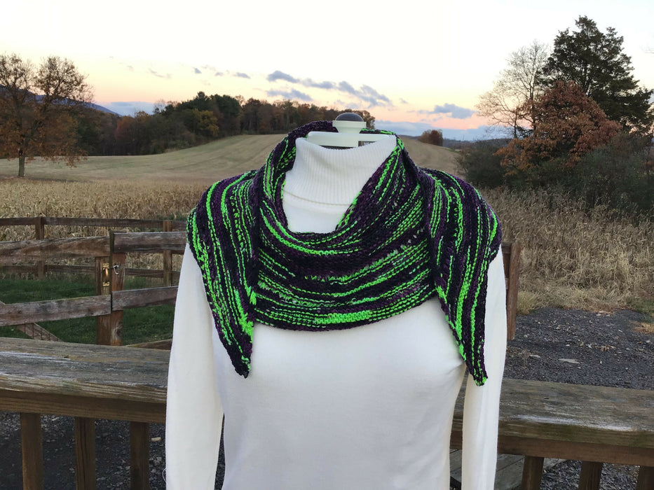 Small scarf, mini shawl, wool or wool blend
