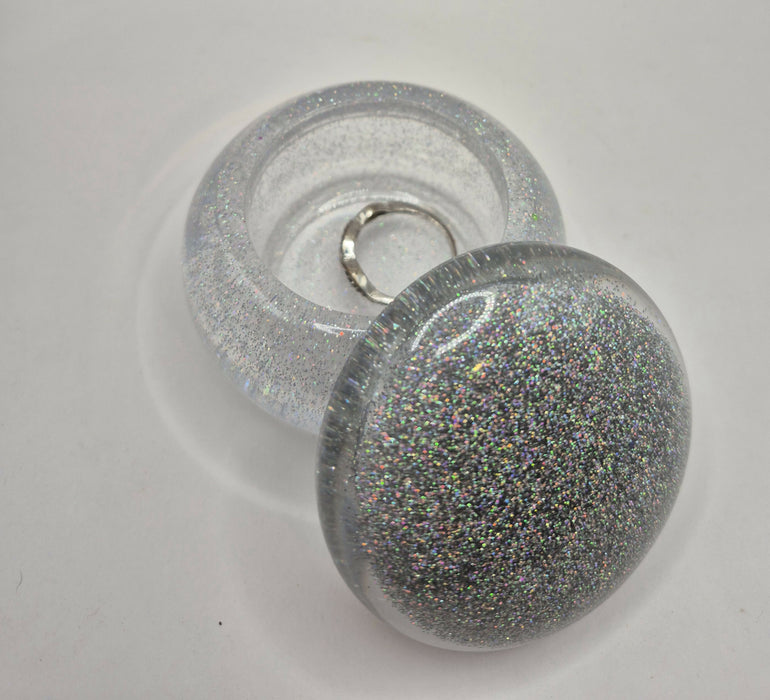 Silver Mini Jar
