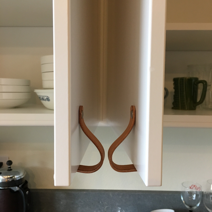 Leather Cabinet Handle - The Lovejoy