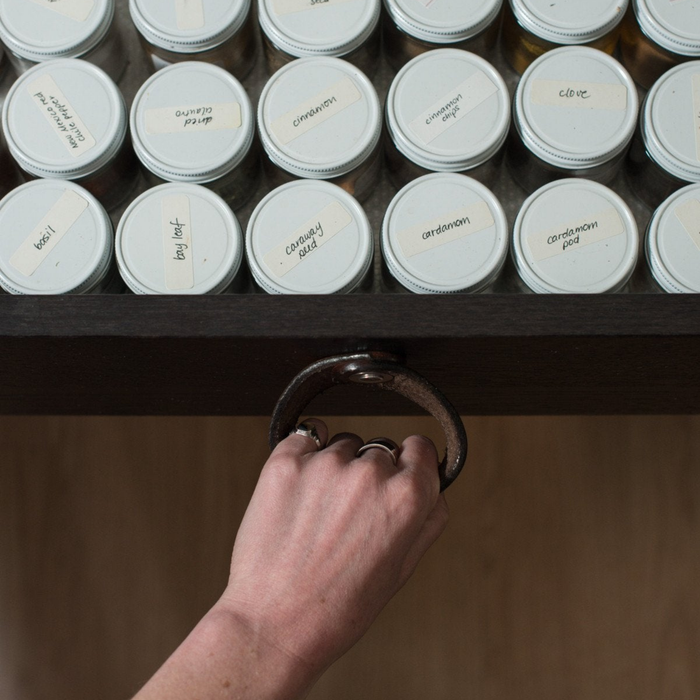 Leather Drawer Pull - The Fremont