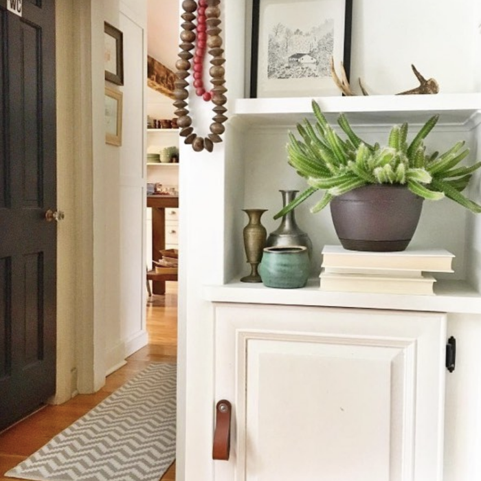 Leather Drawer Pull - The Hawthorne (Wide)