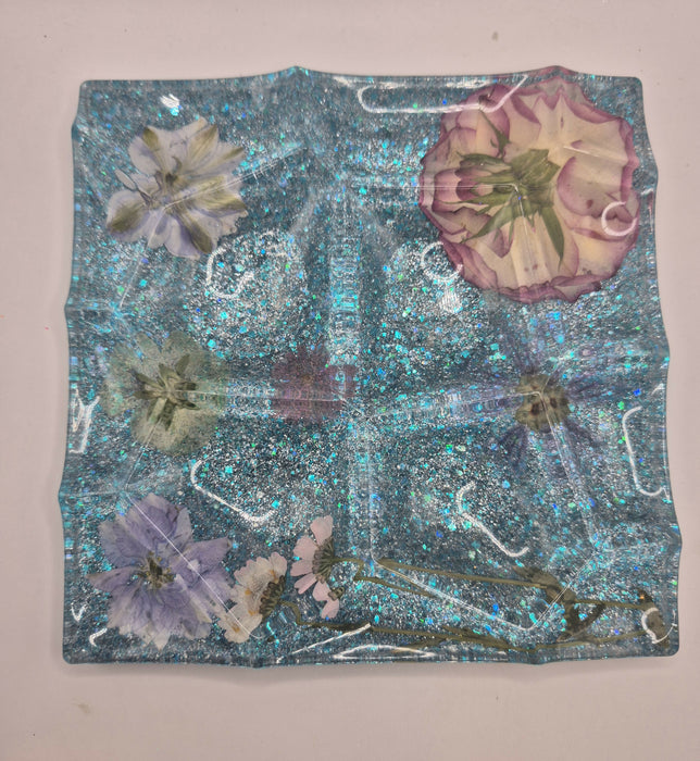 Floral Jewelry Tray