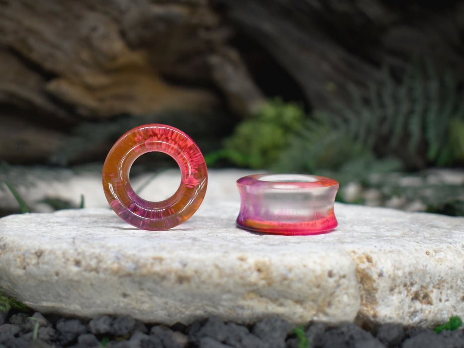 Thick-Wall Ear Tunnels 26mm | Pair | Ear Plugs | Gauge Earrings | Gauged Plugs | Resin #101
