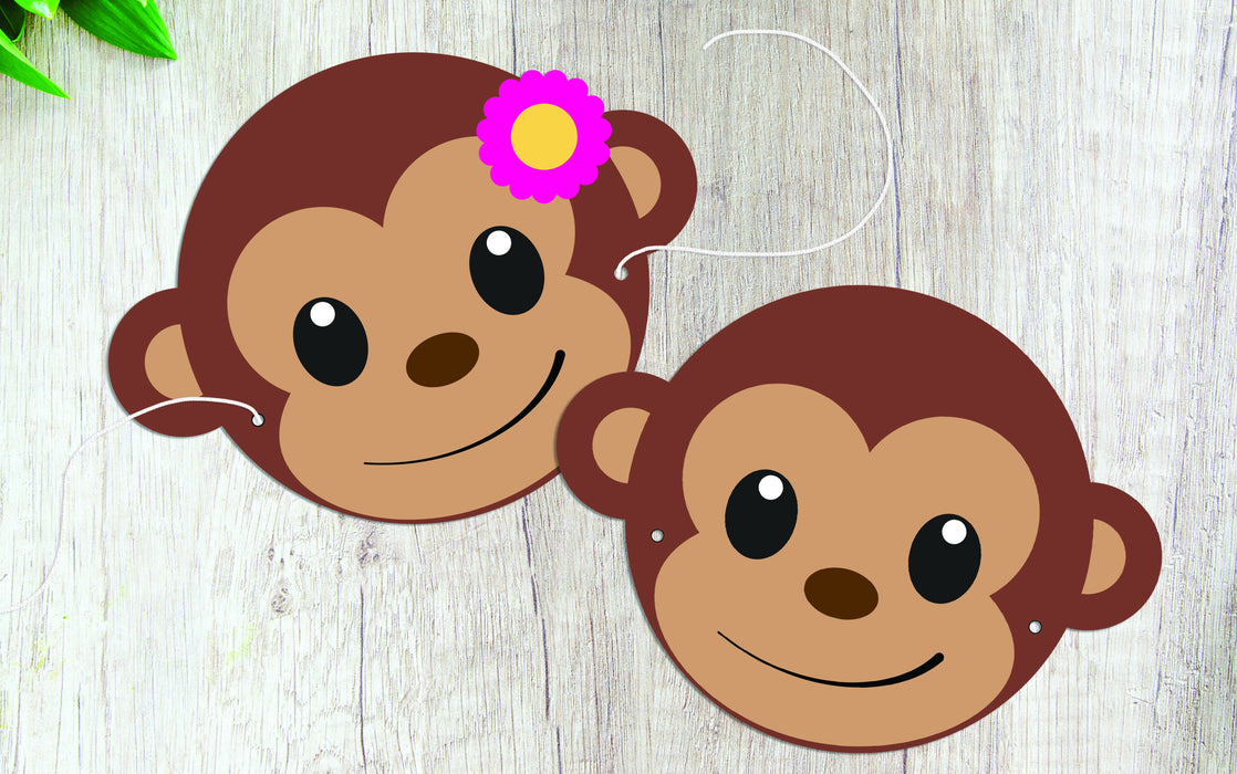 Monkey Mask Mockup
