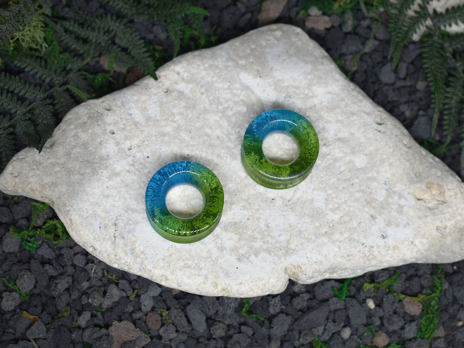 Thick-Wall Ear Tunnels 28mm | Pair | Ear Plugs | Gauge Earrings | Gauged Plugs | Resin #94