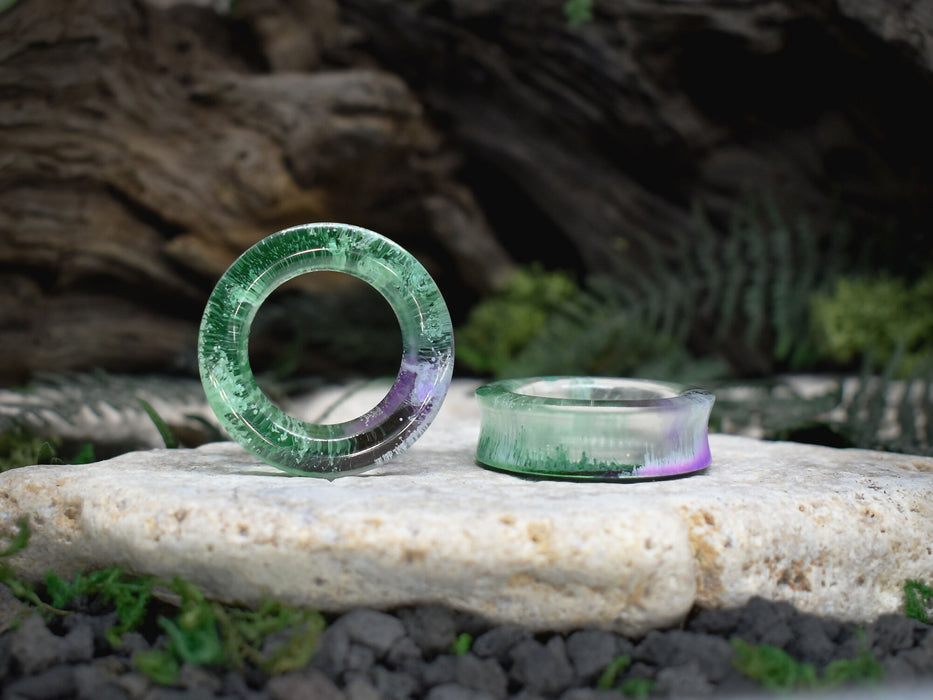 Thick-Wall Ear Tunnels 40mm | Pair | Ear Plugs | Gauge Earrings | Gauged Plugs | Resin #76