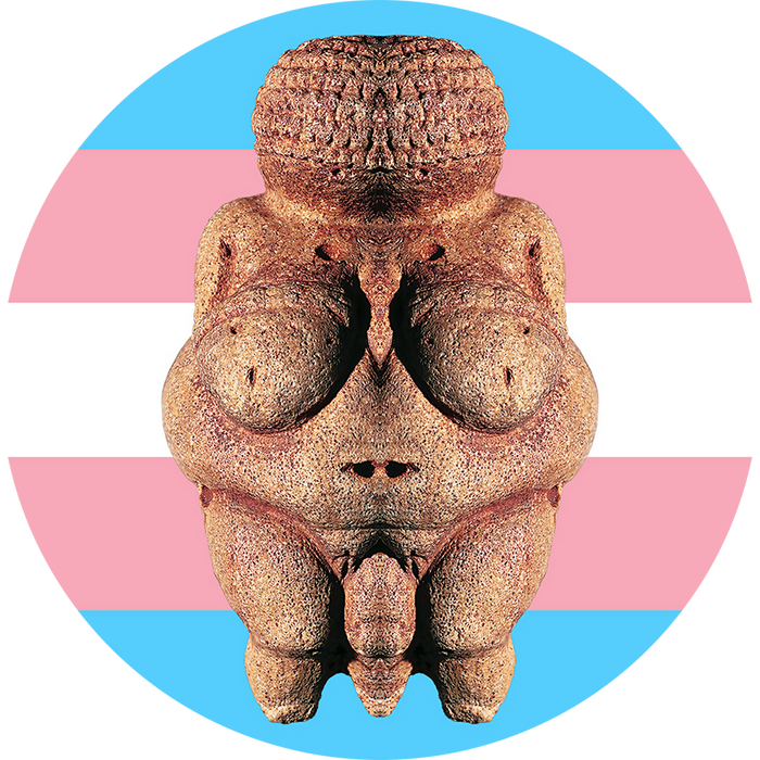 Person of Willendorf Sticker, 3 Pack