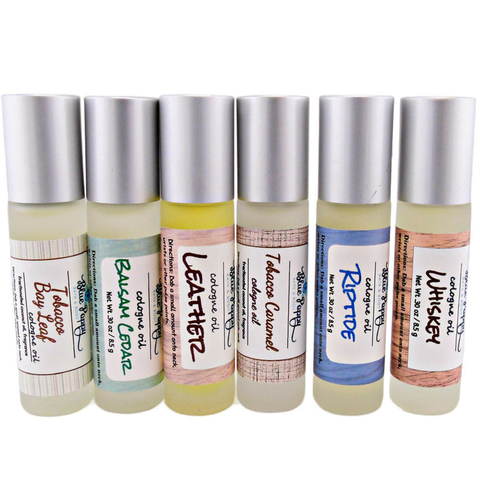 mens cologne oil assortment