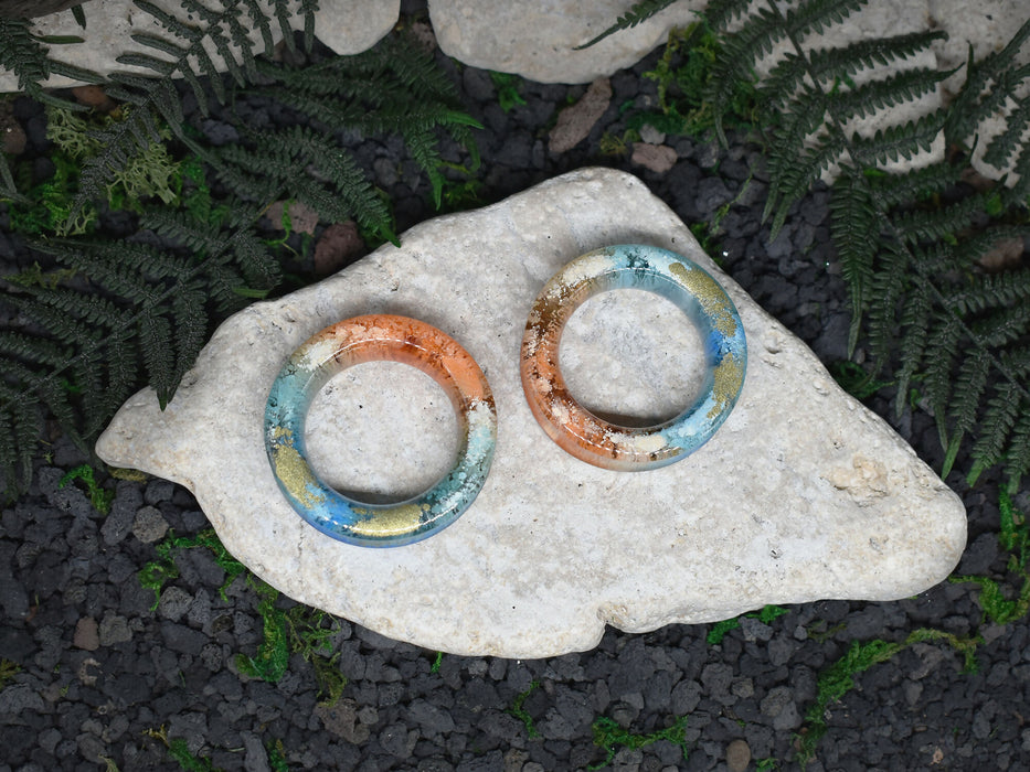 Thick-Wall Ear Tunnels 48mm | Pair | Ear Plugs | Gauge Earrings | Gauged Plugs | Resin #74