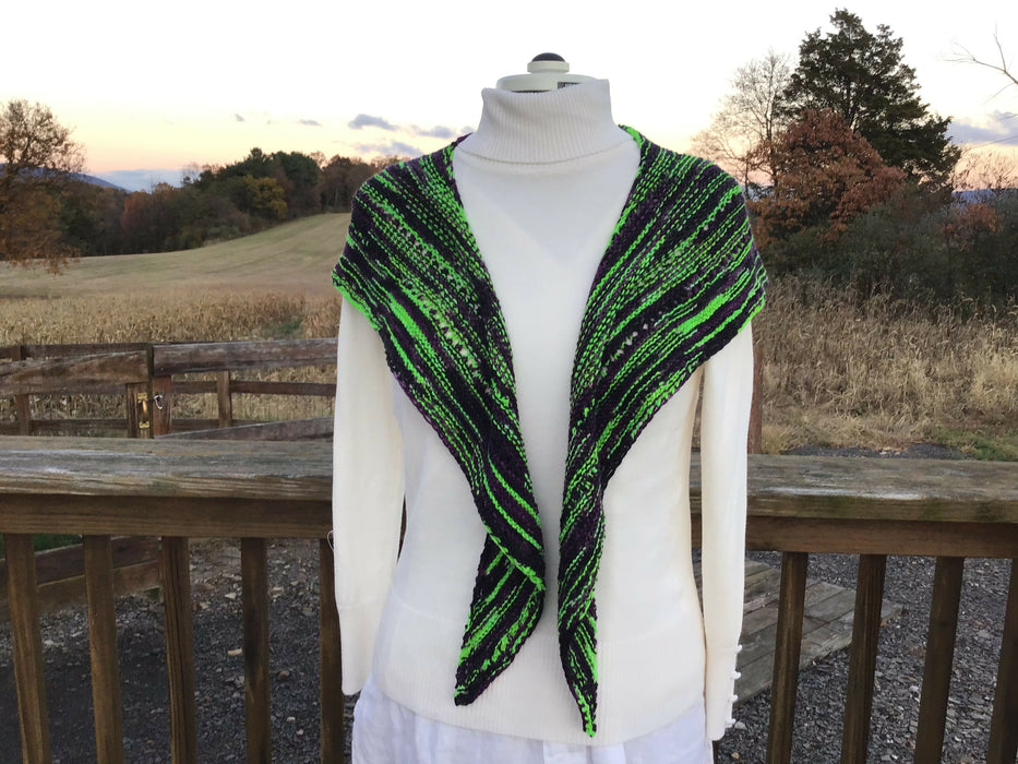 Small scarf, mini shawl, wool or wool blend
