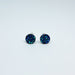 Magnetic_Clip_On_Invisible_Clipon_Stud_Pierced_Nonpierced_Earring_Earrings_Ear_FlatBack_Flat_Back_Irridescent_Druzy_Resin_Deep_Blue_8mm_front