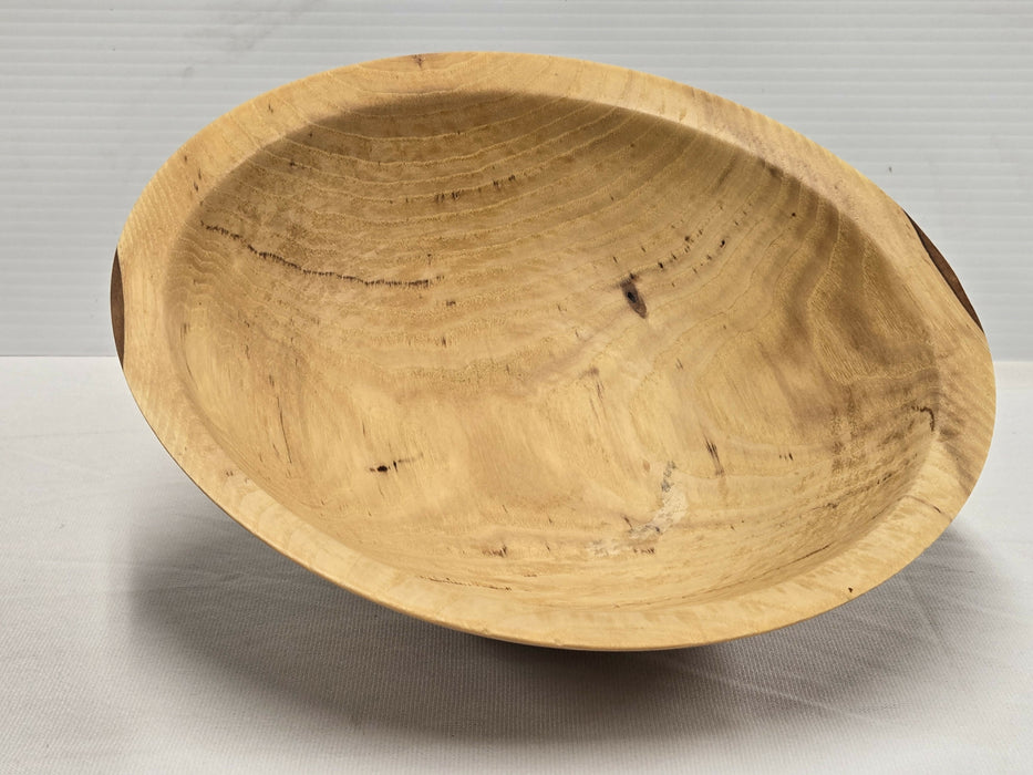Hickory Bowl 11.75" Hand Turned