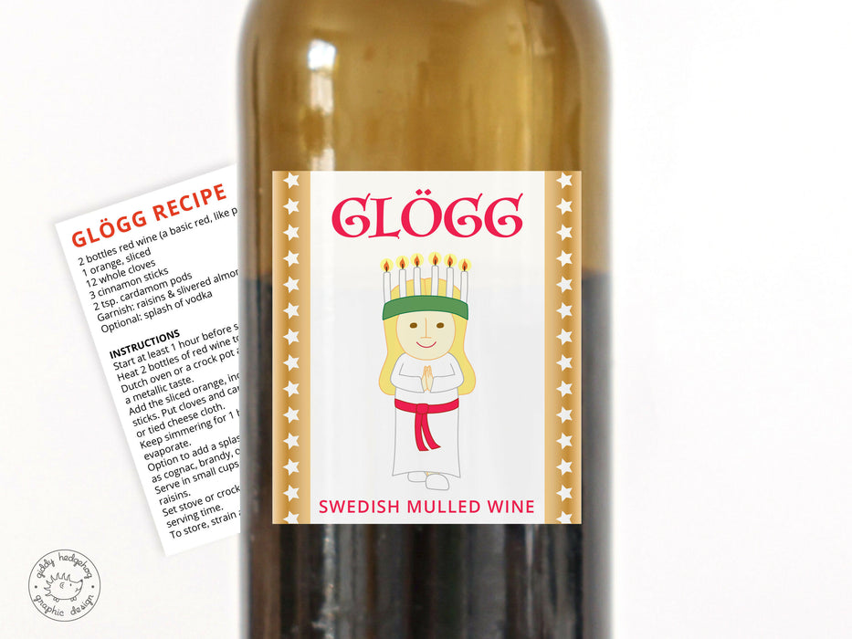 Wine bottle label-01