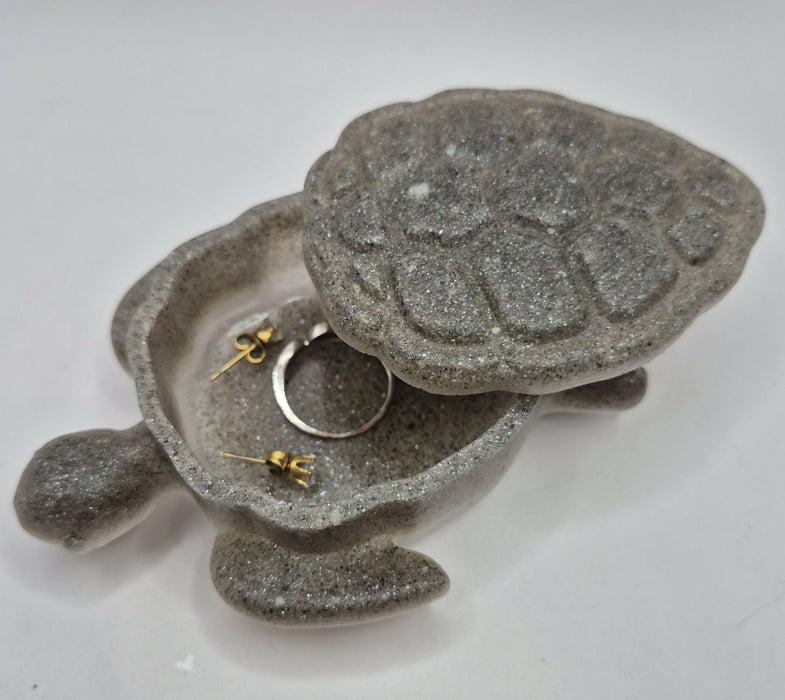 Sand Turtle Jewelry Box