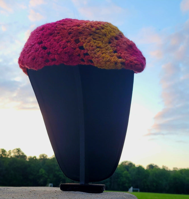Sunset infinity scarf (for preteen or smaller adult)