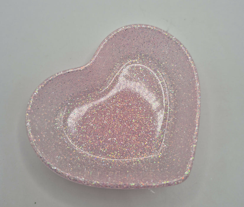 Pink Heart Ring Dish