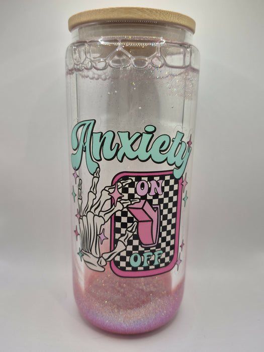 Anxiety Snowglobe Tumbler
