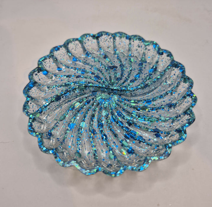 Blue Jewelry Dish