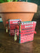Anti-racist book cover fully functional cork booklet earrings