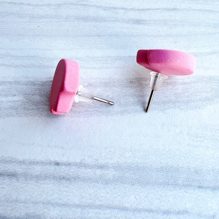 Earrings Pinkish Purple Tulip Stud Earrings