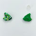 Earrings Camouflage Frog Stud Earrings – Titanium Posts