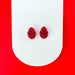 Earrings Ladybug Polymer Clay Stud Earrings – Titanium Posts