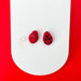 Earrings Ladybug Polymer Clay Stud Earrings – Titanium Posts