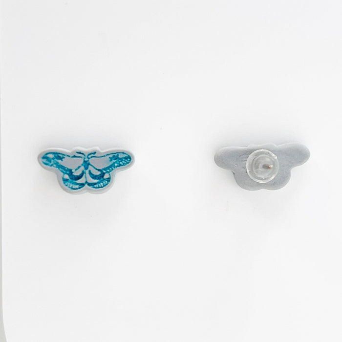 Earrings Moth Stud Earrings