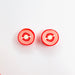 Earrings Tomato Slice Stud Earrings – Titanium or Plastic Posts