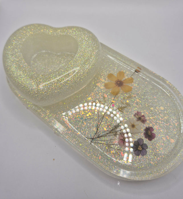 Yellow Heart Jewelry Tray