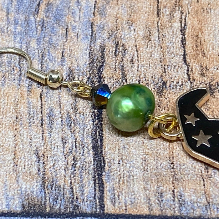 Jack-O'-Lantern Halloween Earrings