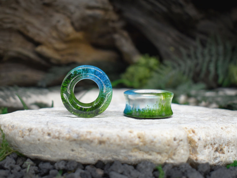 Thick-Wall Ear Tunnels 26mm | Pair | Ear Plugs | Gauge Earrings | Gauged Plugs | Resin #90