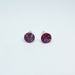 Magnetic_Clip_On_Invisible_Clipon_Stud_Pierced_Nonpierced_Earring_Earrings_Ear_FlatBack_Flat_Back_Irridescent_Druzy_Resin_Hot_pink_8mm_Front_stud