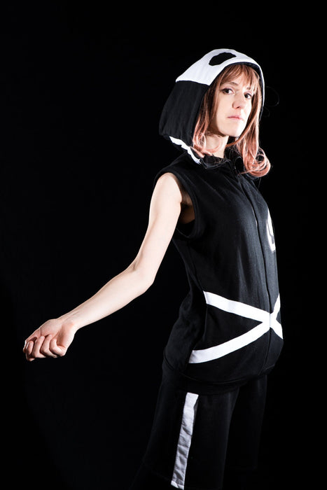 Pokemon Sun & Moon Team Skull grunt inspired cosplay hoodie