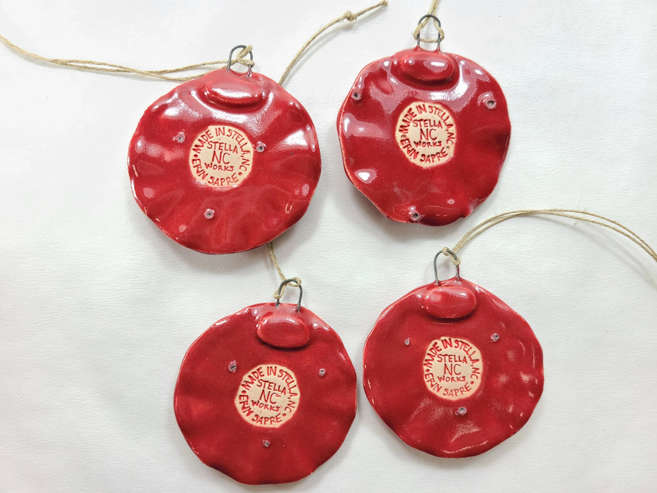 holiday ornament poppy, Christmas ornament