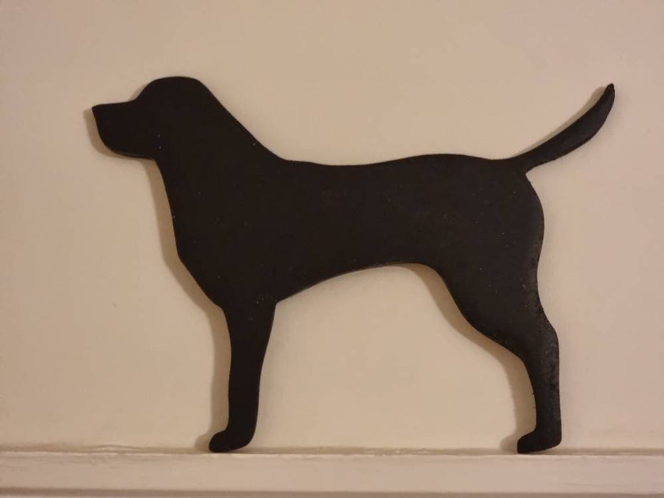 Labrador silhouette door toppers, mans best friend, decoration wall, door, shelf, fun wall art, dog lover gift, great talking point, 9 mm mdf