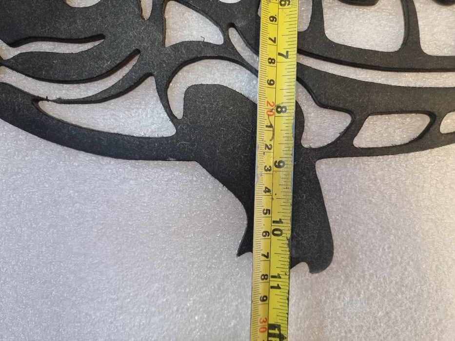 Black tortoise silhouette, door, fence topper, various size, put them anywhere they'll be happy, fun, whimsical wall decor, art, ideal gift