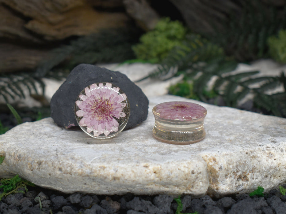 Ear Tunnels 24mm | Pair | Ear Plugs | Gauge Earrings | Gauged Plugs | Resin #193