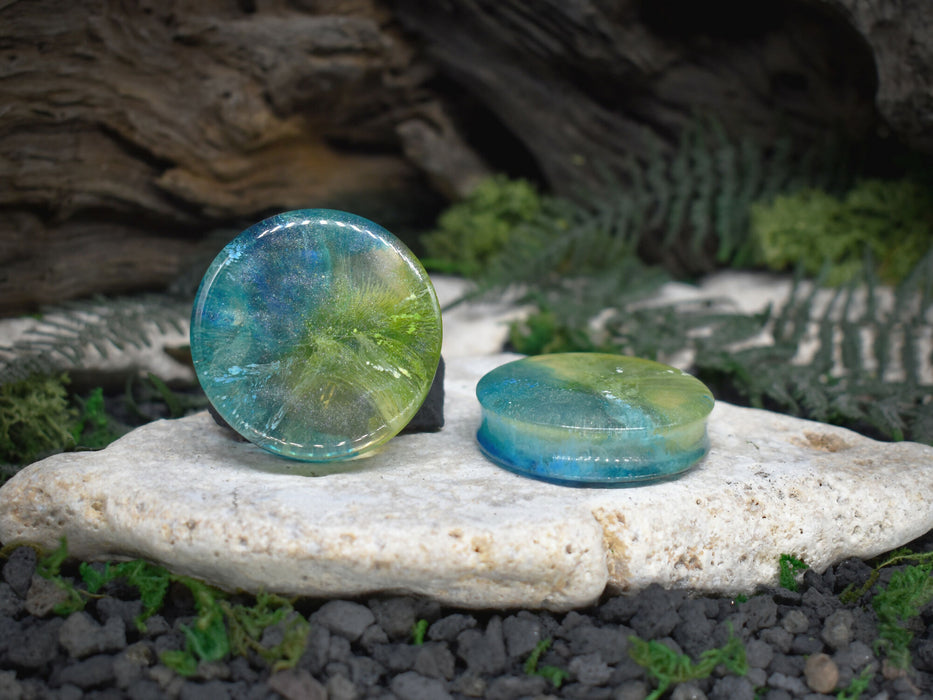 Ear Tunnels 48mm | Pair | Ear Plugs | Gauge Earrings | Gauged Plugs | Resin #68