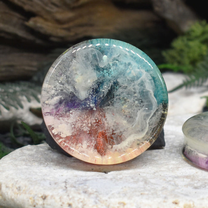 Ear Tunnels 48mm | Pair | Ear Plugs | Gauge Earrings | Gauged Plugs | Resin #70