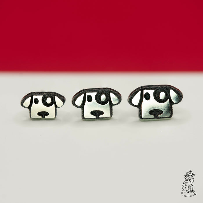 dog square all 3 facing forward