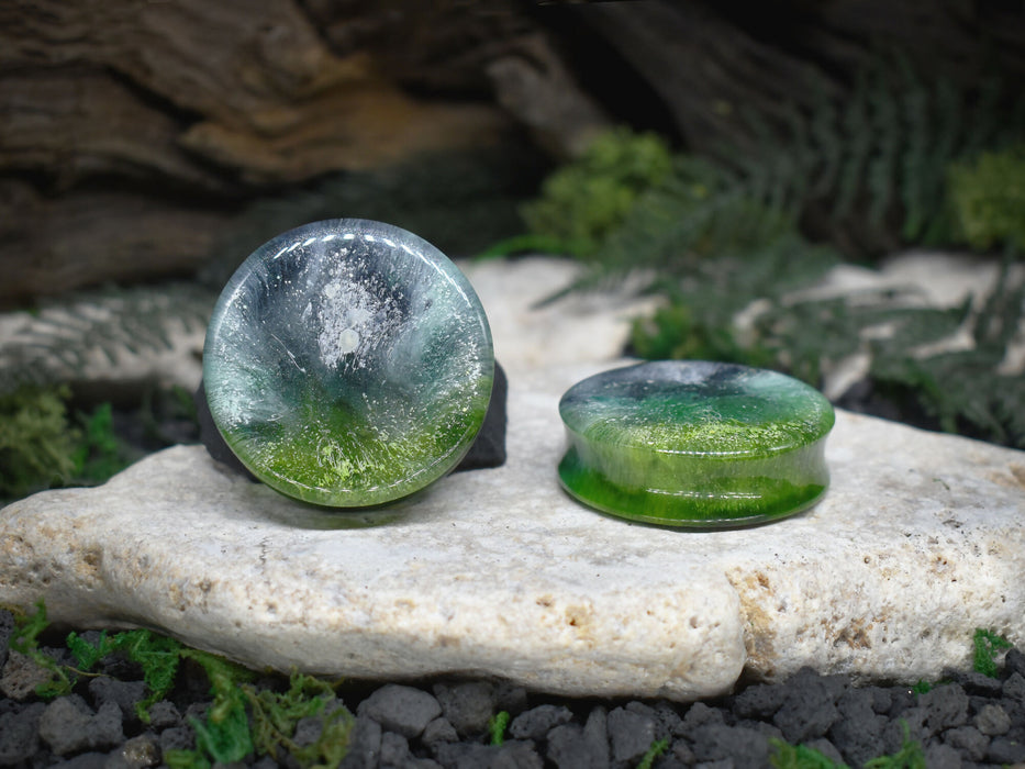 Ear Tunnels 42mm | Pair | Ear Plugs | Gauge Earrings | Gauged Plugs | Resin #67