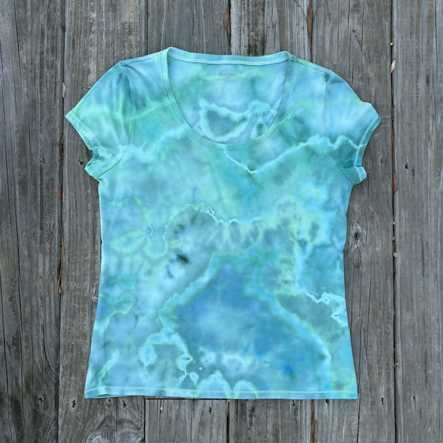 Ice Dyed Women's Shirt (size L)