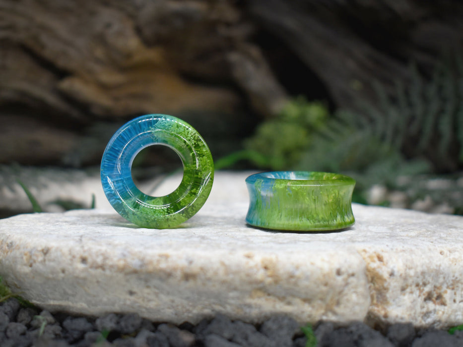 Thick-Wall Ear Tunnels 28mm | Pair | Ear Plugs | Gauge Earrings | Gauged Plugs | Resin #94