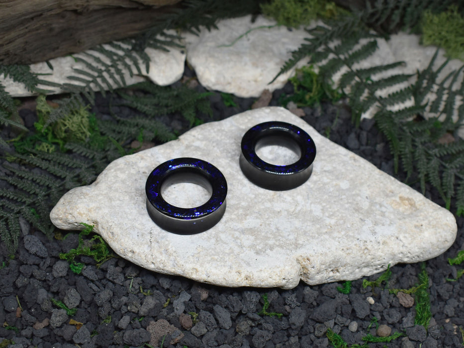 Thick-Wall Ear Tunnels 36mm | Pair | Ear Plugs | Gauge Earrings | Gauged Plugs | Resin #88