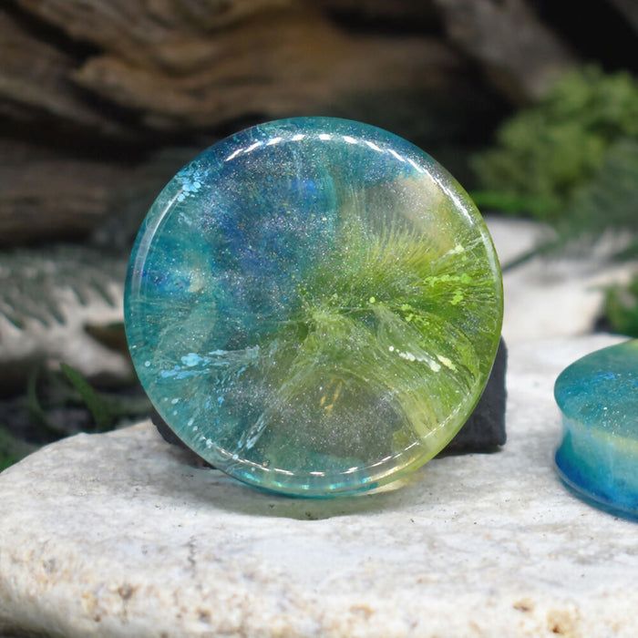 Ear Tunnels 48mm | Pair | Ear Plugs | Gauge Earrings | Gauged Plugs | Resin #68