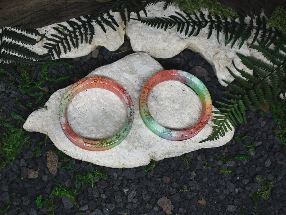 Thick-wall Ear Tunnels 66mm | Pair | Ear Plugs | Gauge Earrings | Gauged Plugs | Resin #33