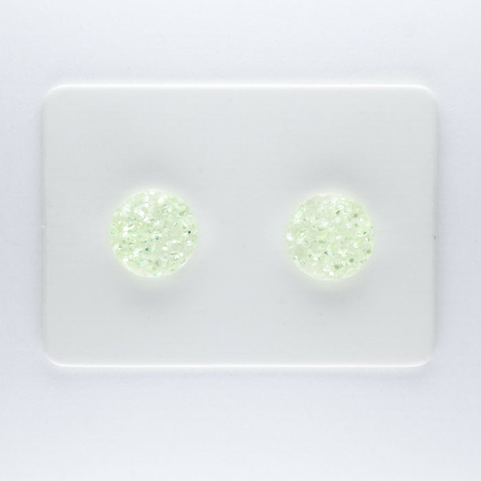 Magnetic_Clip_On_Invisible_Clipon_Stud_Pierced_Nonpierced_Earring_Earrings_Ear_FlatBack_Flat_Back_Druzy_Resin_Glitter_Glow_Dark_8mm_Card